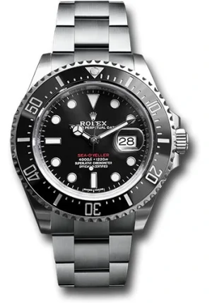Rolex Sea Dweller 43Mm Black Dial